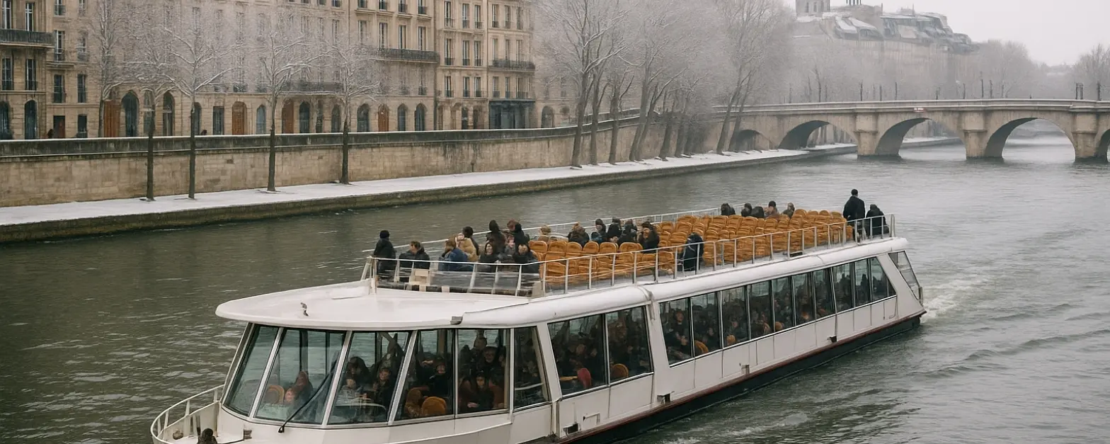 Seine-Flusskreuzfahrten im Winter: Gemütlicher Komfort und weniger Menschenmengen